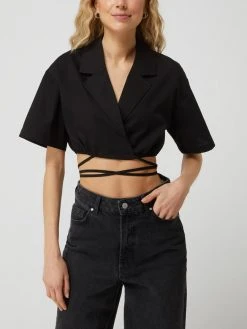 EDITED Cropped Wickelbluse Aus Bio-Baumwolle Modell 'Ira' - Schwarz -Kendall & Kylie Shop 60pkakik8t236e9g69542c2e956lchq8a4ok8gae88p46dqf9kojgii7a163gcq26134ihih8grl4d2a98o3ipho6lh64oj66gsm6d1kchij2oj2c9j30c326or62e1lcgq32c0