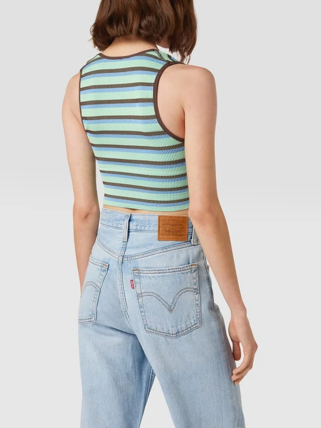 BDG Urban Outfitters Crop Top In Ripp-Optik - Blau 5 BDG Urban Outfitters Crop Top In Ripp-Optik - Blau – Bild 5