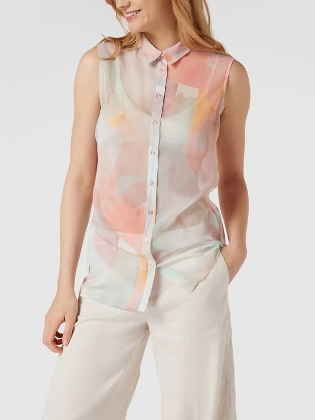 Guess Blusentop In Transparentem Design - Rosa 4 Guess Blusentop In Transparentem Design - Rosa – Bild 4