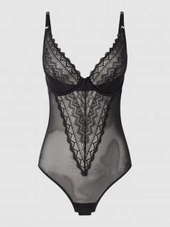 Esprit Body Aus Spitze - Schwarz