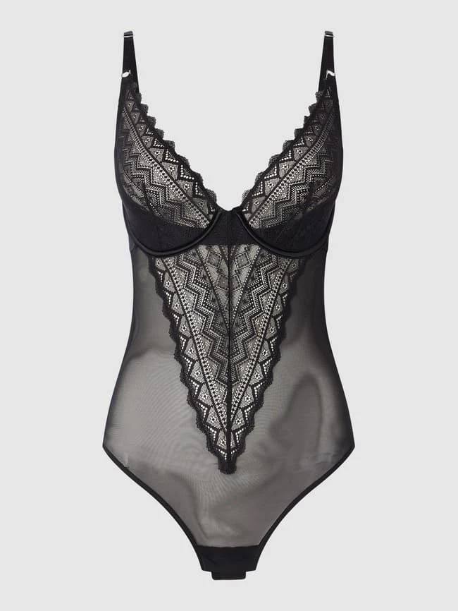 Esprit Body Aus Spitze - Schwarz 1 Esprit Body Aus Spitze - Schwarz