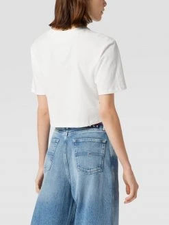 Tommy Jeans Cropped T-Shirt Mit Label-Print Modell 'SUPER CROP COLLEGE' - Weiß -Kendall & Kylie Shop 64p5ci9i75al8jaa9halcjil88q34l1i6opkscqgakrl0ga3657k4k9n8p632c9l75b3cc9k91642jhl6t3m4c1iccp6cdhn69h34p9k60o66oj36gq3ee9hc4o3eopk6gp3ae8