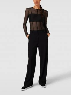 Calvin Klein Jeans Body Aus Mesh - Schwarz
