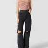 Levi's® Crop Top Im One-Shoulder-Design - Rostrot