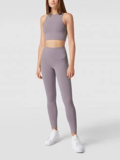 REVIEW Crop Top Mit Racerback - Purple