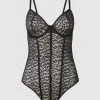 DKNY Body Aus Spitze - Schwarz