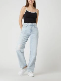 Calvin Klein Underwear Crop Top Aus Baumwolle - Schwarz