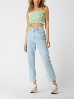EDITED Crop Top Mit Rüschen Modell 'Sana' - Grün