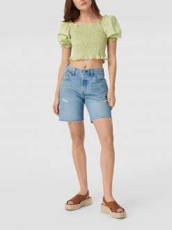 Levi's® Blusenshirt Mit Smok-Details - Grün