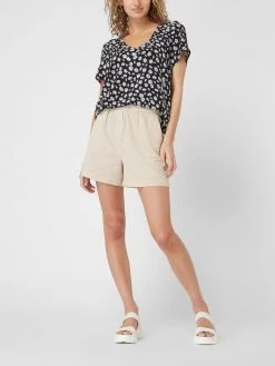 Only Blusenshirt Aus Viskose Modell 'Helga' - Schwarz