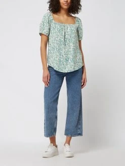 Fransa Blusenshirt Mit Carmen-Ausschnitt Modell 'Fanita' - Mint