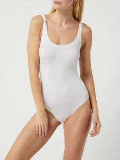 Wolford Body Mit Stretch-Anteil Modell 'Jamaika' - Nahtlos - Weiß