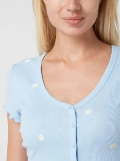 Only Crop Shirt Mit Floralem Muster Modell 'Daisy' - Hellblau -Kendall & Kylie Shop 850l8hai8kp54dqca1a48ci28cs5chi1a1934k9g6d6kol258op50ci7ah1kceak7194edae6h53ckpk8co6cc346ks64opnc4r3ac9k6crm4e316li6ac31cph66e9k6ko34d0