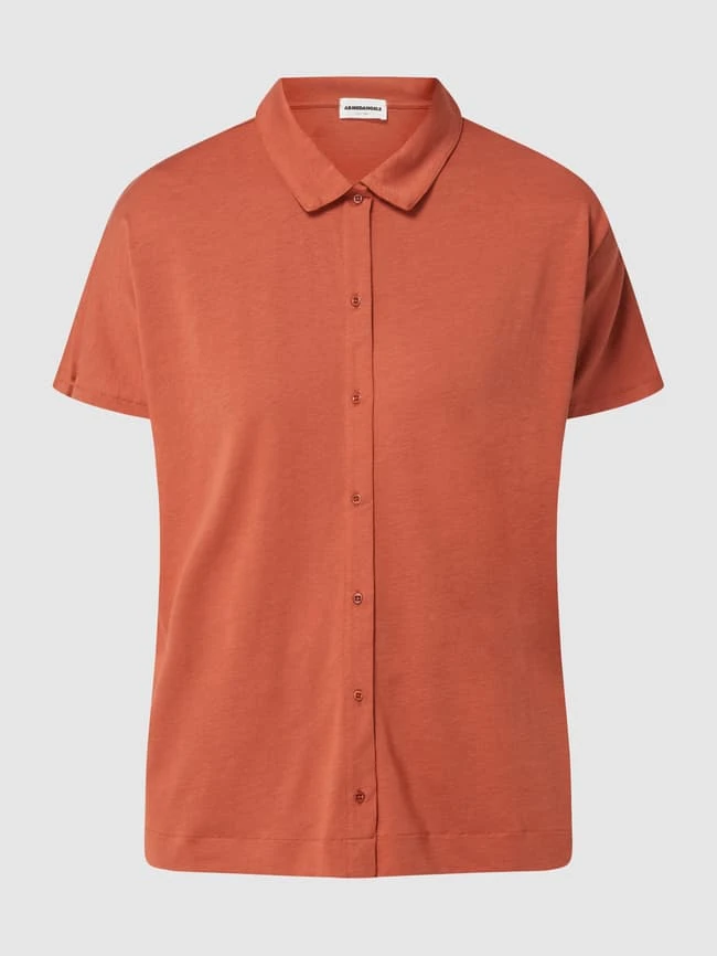 Armedangels Hemdshirt Mit Bio-Baumwolle Modell 'Naala' - Rostrot 2 Armedangels Hemdshirt Mit Bio-Baumwolle Modell 'Naala' - Rostrot – Bild 2