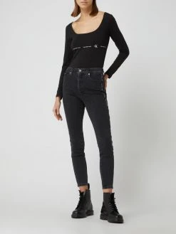 Calvin Klein Jeans Body Mit Stretch-Anteil - Schwarz