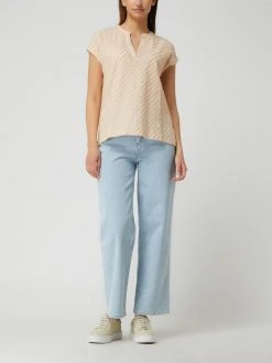 S.Oliver RED LABEL Blusenshirt Mit Kontrastvorderseite - Rosé