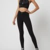 Gina Tricot Crop Top Mit Neckholder Modell 'Glida' - Schwarz