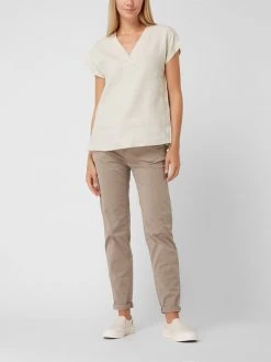 Esprit Collection Blusenshirt Aus Baumwolle - Taupe