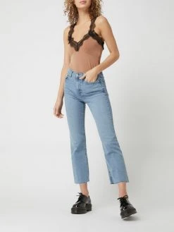 REVIEW Body Mit Kontrastbesatz - Taupe