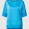 (The Mercer) N.Y. Blusenshirt Mit Rundhalsausschnitt - Bleu