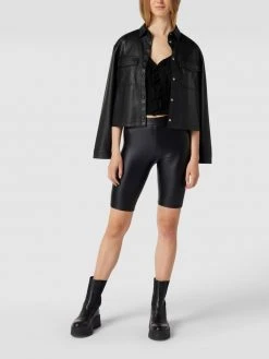 Guess Bluse Mit Rüschen-Details - Schwarz