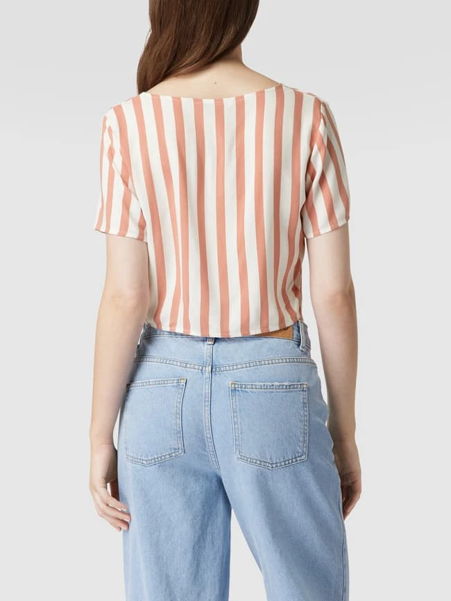 Only Bluse Mit Floralem Allover-Muster - Rostrot 5 Only Bluse Mit Floralem Allover-Muster - Rostrot – Bild 5