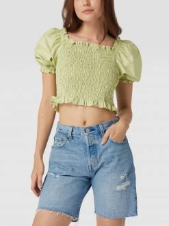 Levi's® Blusenshirt Mit Smok-Details - Grün -Kendall & Kylie Shop 8cq44ga56daj8c2d70rkcla46114akij8l93cgah8t734hqg90o3ik24a5852jppa12kkcajad73eh2jago6ad1gcdi62c326kr3aphkcco6aohk6oqjcp1g6gom4or66gpjiog