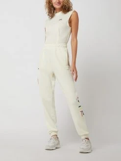 FILA Crop Top Aus Baumwolle Modell 'Tuzla' - Offwhite