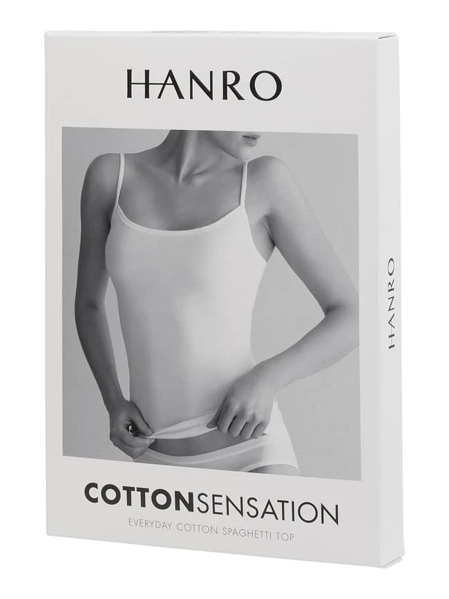 Hanro Top Mit Stretch-Anteil Modell 'Cotton Sensation' - Schwarz 3 Hanro Top Mit Stretch-Anteil Modell 'Cotton Sensation' - Schwarz – Bild 3