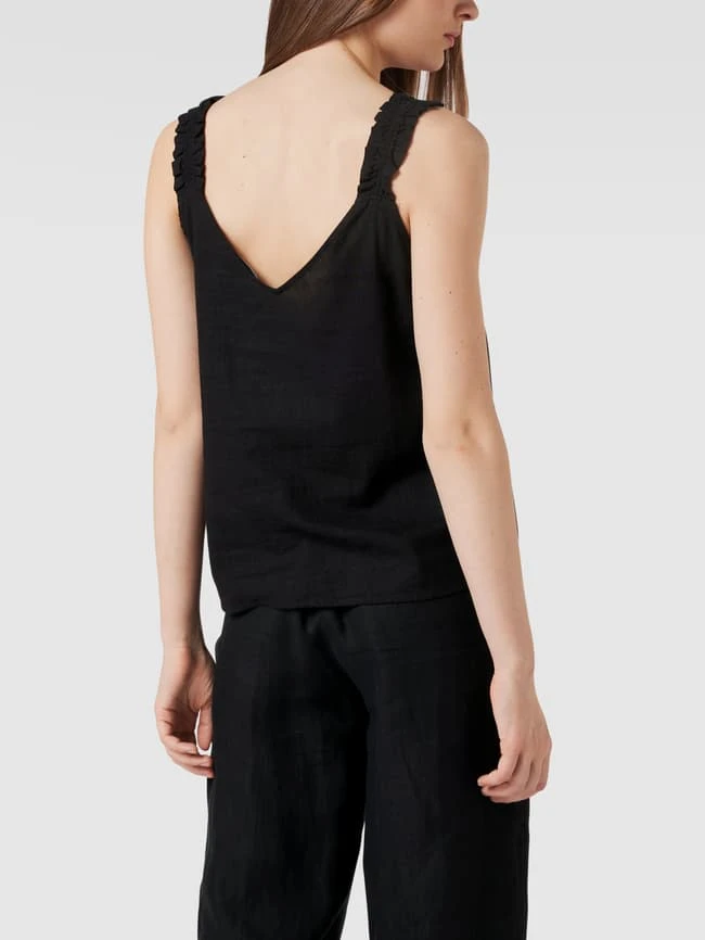 Tom Tailor Denim Blusentop Mit Label-Applikation - Schwarz 5 Tom Tailor Denim Blusentop Mit Label-Applikation - Schwarz – Bild 5