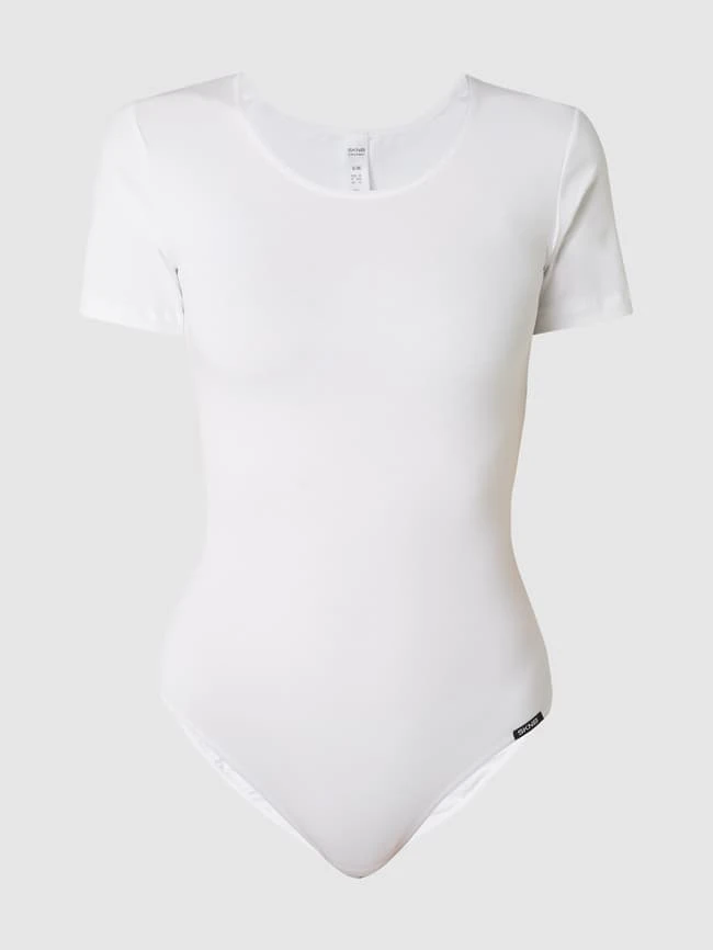 Skiny Body Mit Kurzem Arm - Weiß 1 Skiny Body Mit Kurzem Arm - Weiß