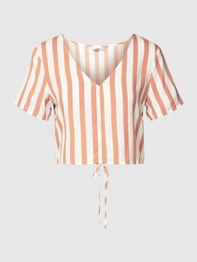 Only Bluse Mit Floralem Allover-Muster - Rostrot 2 Only Bluse Mit Floralem Allover-Muster - Rostrot – Bild 2