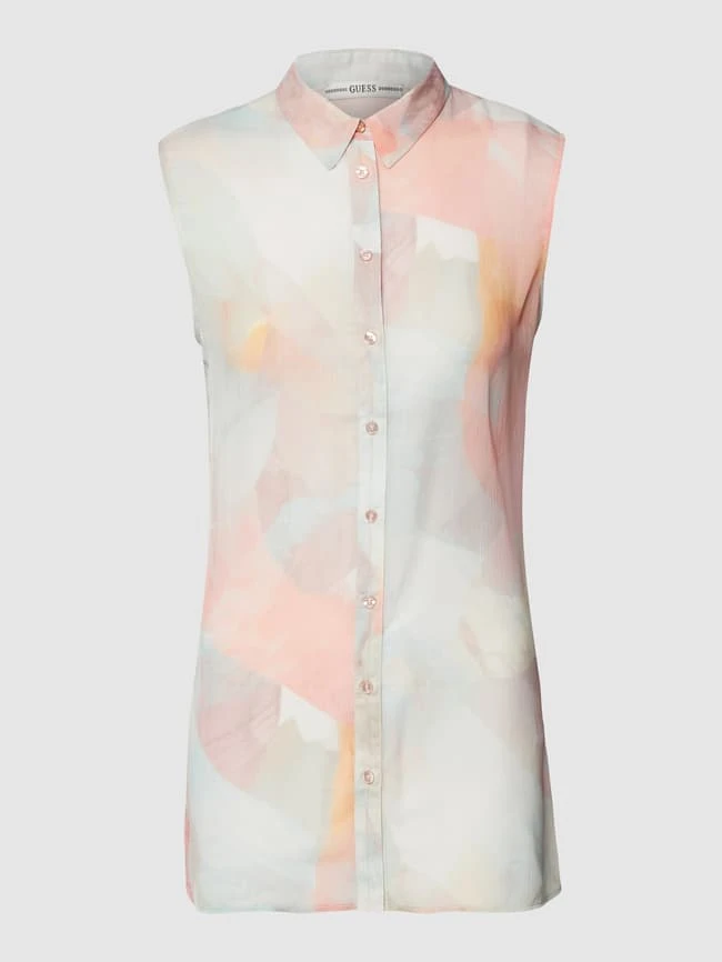 Guess Blusentop In Transparentem Design - Rosa 2 Guess Blusentop In Transparentem Design - Rosa – Bild 2