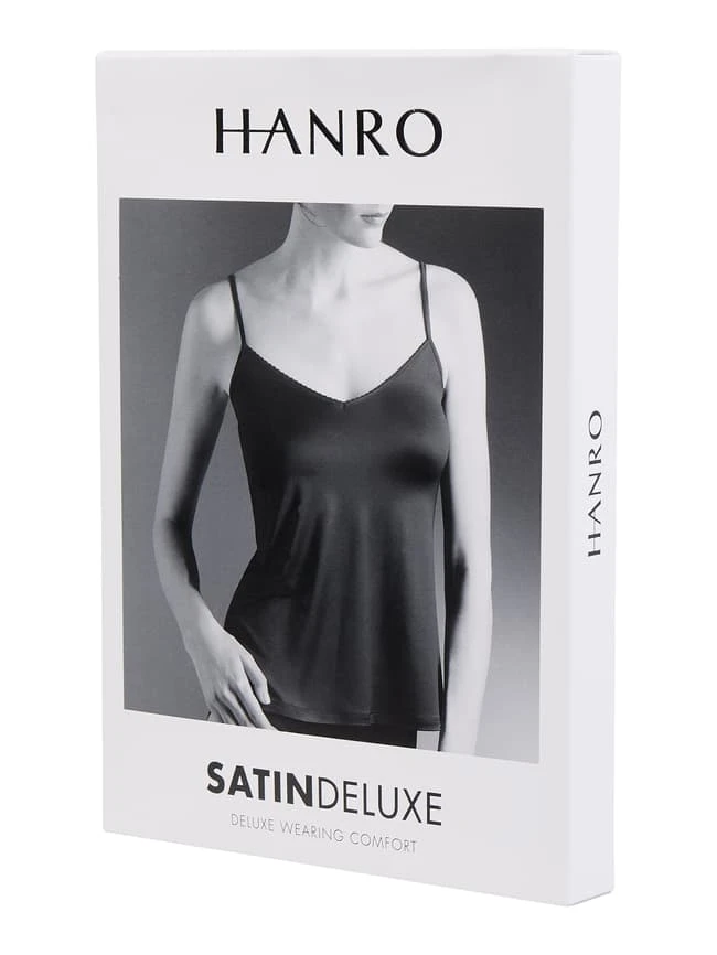 Hanro Top Aus Satin - Beige 3 Hanro Top Aus Satin - Beige – Bild 3