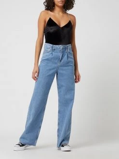 Mango Body Aus Samt Modell 'Elviras' - Schwarz