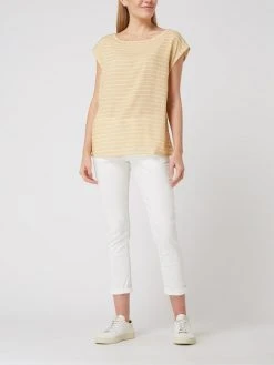 Broadway NYC Blusentop Mit Streifenmuster - Gelb