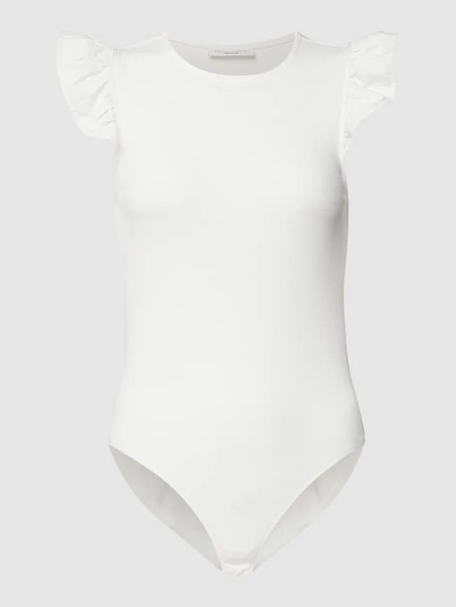 Marc O'Polo Denim Body Mit Volantärmeln - Weiß 2 Marc O'Polo Denim Body Mit Volantärmeln - Weiß – Bild 2