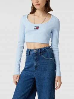 Tommy Jeans Cropped Longsleeve Mit Label-Patch Modell 'CROP RIB CENTER BADGE' - Hellblau 8 Tommy Jeans Cropped Longsleeve Mit Label-Patch Modell 'CROP RIB CENTER BADGE' - Hellblau -Kendall & Kylie Shop 8ss4kcai8ssl4iq89d4lcga899258lhg88q56ghpa5142dhk65b38k9g9pa4cihi8p63ihi69sq4sh9j9so68d9p6sqj2d34cphmcc9k6grj4ob56go3gcr674qj0db46cp66e8