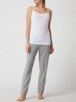 Hanro Top Mit Stretch-Anteil Modell 'Cotton Sensation' - Weiß