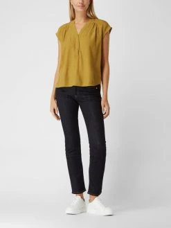 Opus Blusenshirt Mit Tunikakragen Modell 'Fabbi' - Senfgelb