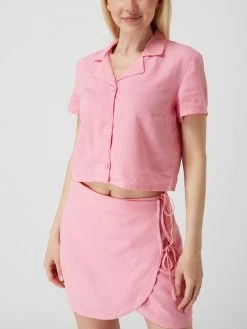 Only Cropped Bluse Aus Leinenmischung Modell 'Caro' - Pink -Kendall & Kylie Shop 8ta4ki2cagpk6k9g6d8l0i2c6os58d216d4jgja49d9j6li8ah93il2d6p64kj2ca4pkgihi8p2l6iqjap3mac1o60rjcdb1c9gjephkc5i36e356gsj8ob468r34or5cko30p8