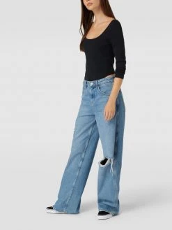 Levi's® Body Mit Label-Detail Modell 'JUDE' - Schwarz