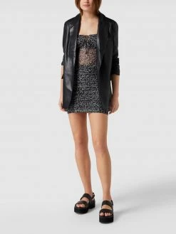 REVIEW Body Mit Floralem Muster - Schwarz