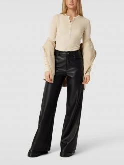 G-Star Raw Body Mit Rundhalsausschnitt Modell 'Henley' - Sand