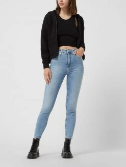 Calvin Klein Jeans Crop Top Mit Schnürung - Schwarz