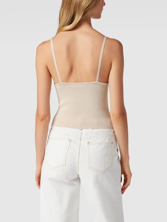 REVIEW Crop Top In Ripp-Optik - Offwhite 5 REVIEW Crop Top In Ripp-Optik - Offwhite – Bild 5