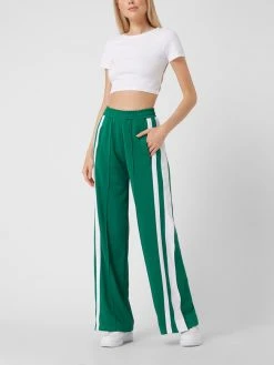 EDITED Crop Top Mit Schnürung Modell 'Anke' - Weiß