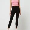 DKNY PERFORMANCE Crop Top Mit Rippenstruktur - Pink