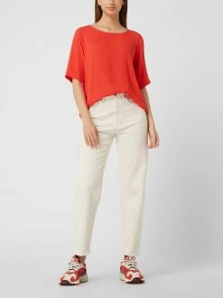 ICHI Blusenshirt Mit 1/2-Arm Modell 'Marrakech' - Rot