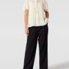 Lauren Ralph Lauren Schluppenbluse Mit Plisseefalten - Offwhite